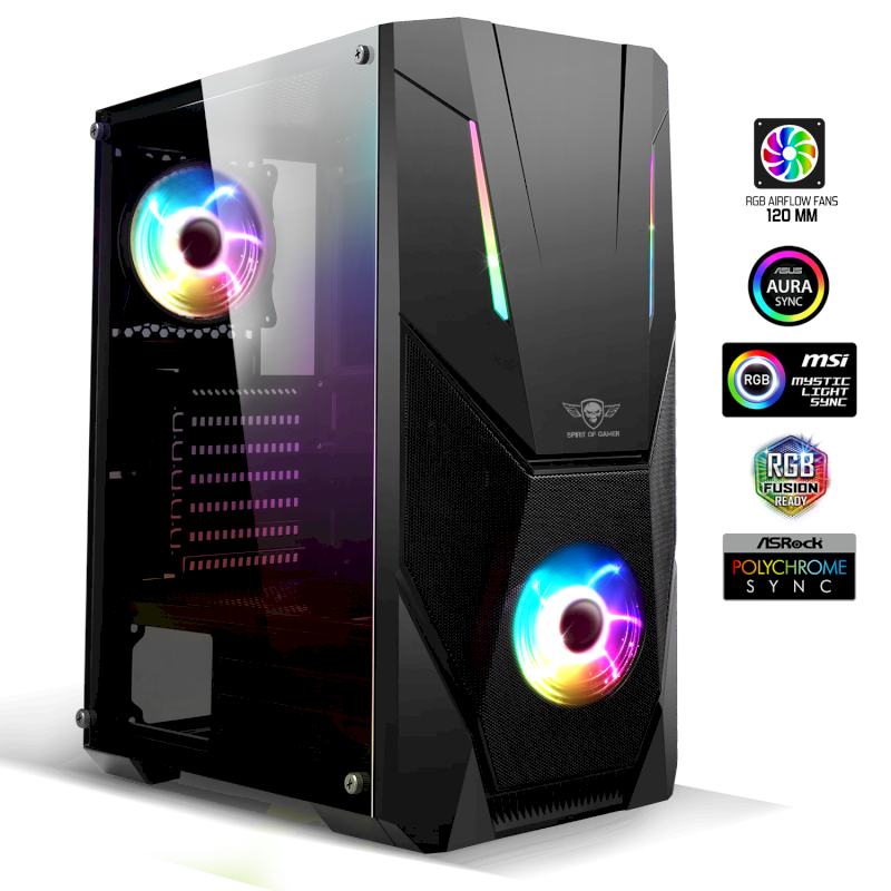 Boitier ROGUE V ARGB EDITION mATX/ATX sans alim* 8002RA *