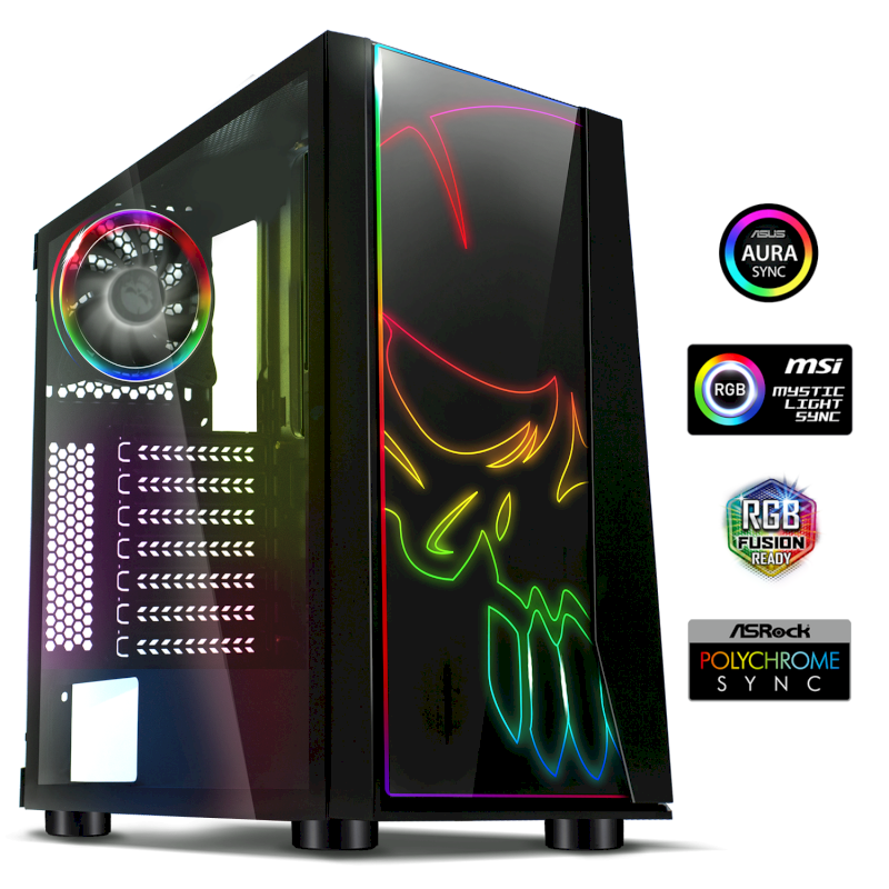 Boitier Ghost One A+RGB Edition mATX/ATX sans alim