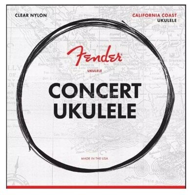 Fender Concert Ukulele Strings jeu de cordes pour ukulélé concert