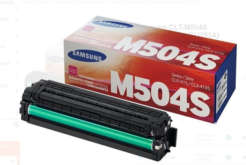 Samsung CLT-M504S Magenta Toner (SU292A)