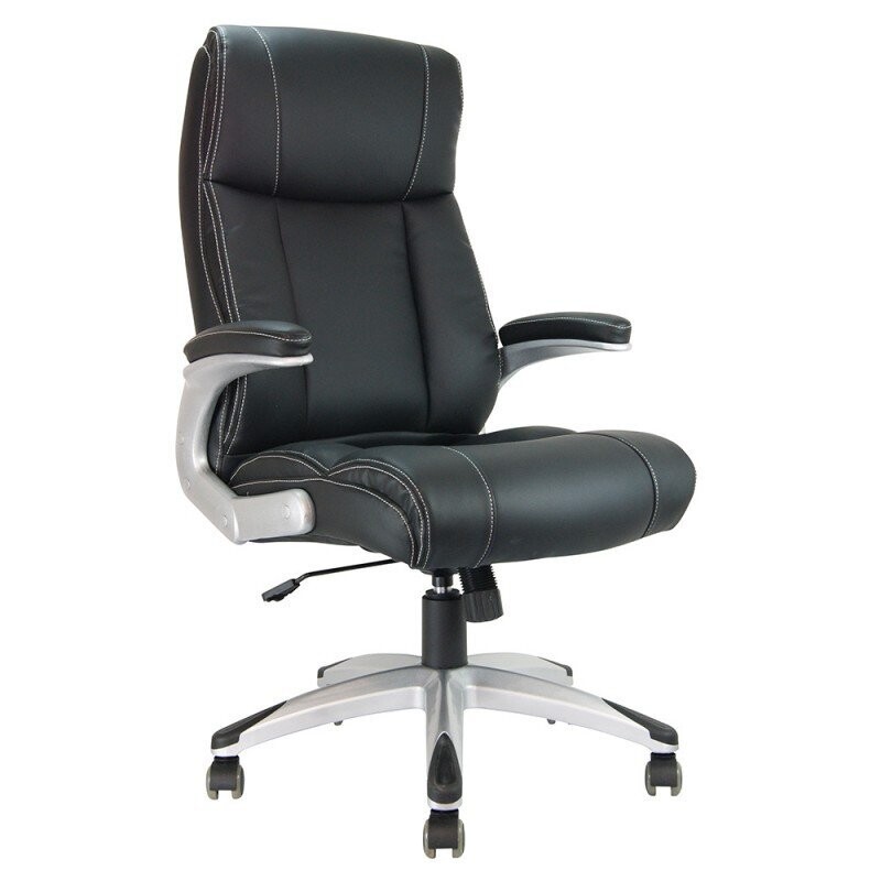 Fauteuil de bureau pied chrome ''JUPITER''