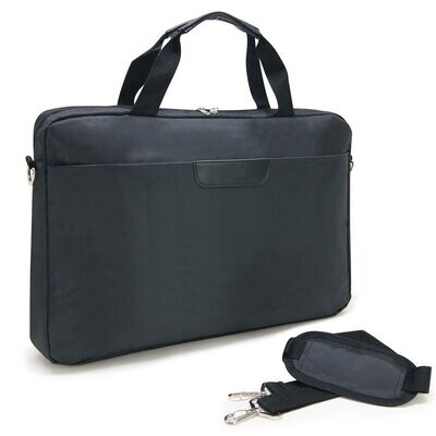 Sacoche Ordinateur 17,3'' Porte Document Multipoches Nylon Noir Sacoche Ordinateur 17,3'' Porte Document Multipoches Nylon Noir