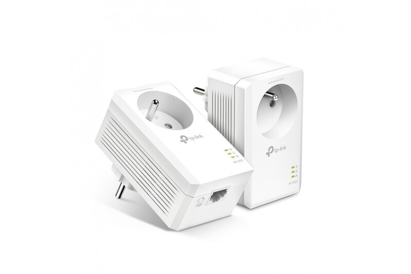 TP-LINK CPL KITx2 AV 1000+ Powerline avec prise