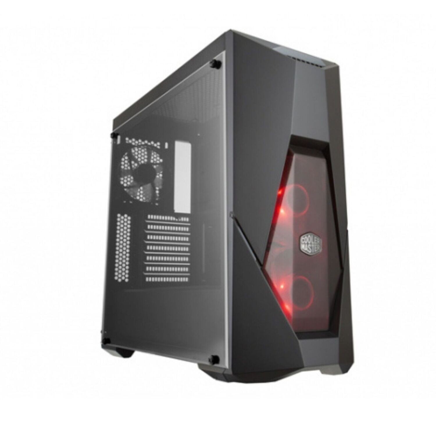 Boitier Cooler Master ATX MasterBox K500L with RED LED fan Gamer - Acrylique Plastique Acier MCB-K500L-KANN-S00