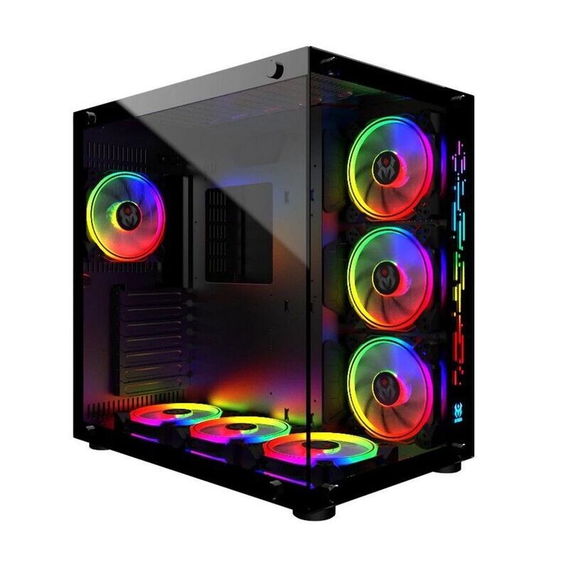 Boitier GAMER M.RED Crystal Sea Noir