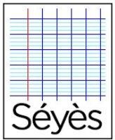 Feuillet mobile conquérant sept a4 210x297mm 200 pages 90g séyès perforé coloris blanc.