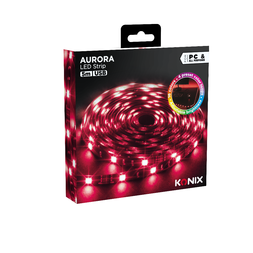 Aurora bande LED 5m USB