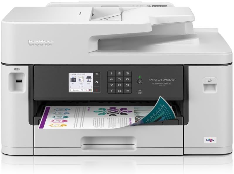 MFC-J5345DW - Imprimante jet d'encre multifonction professionnelle A3 avec Wi-Fi