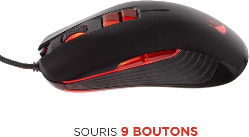 Souris Ambidextre Konix Drakkar Tyr