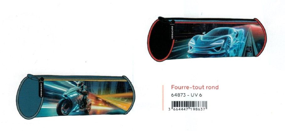 FOURRE-TOUT ROND MEGACARS/MEGABIKES 2D OBERTHUR
