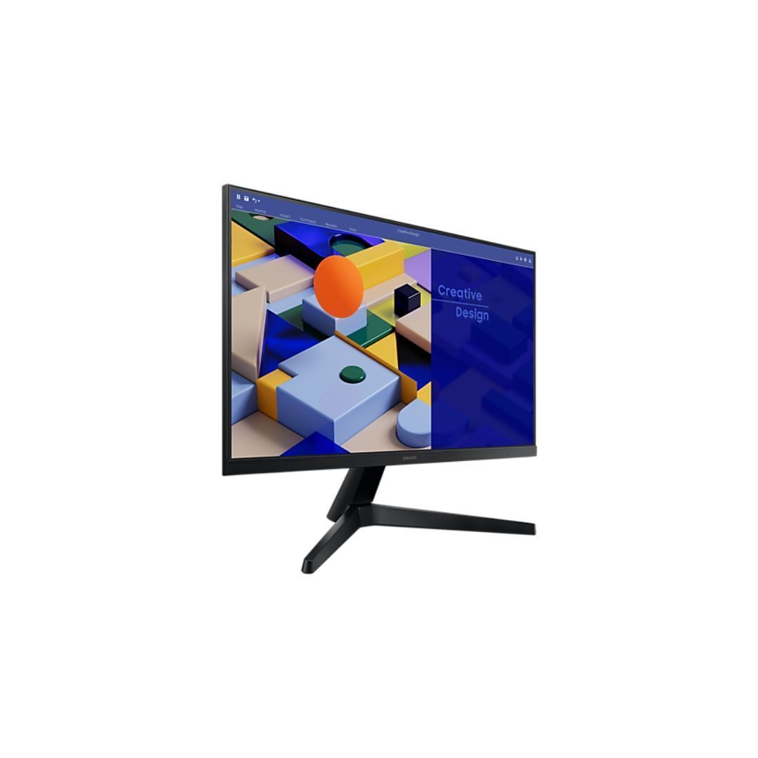 ECRAN 24" SAMSUNG S24C310EAU Noir 1920x1080 IPS 16:9 5ms 250cd/m² 75Hz 1000:1VGA HDMI Design épuré et bords ultra-fins Inclinable