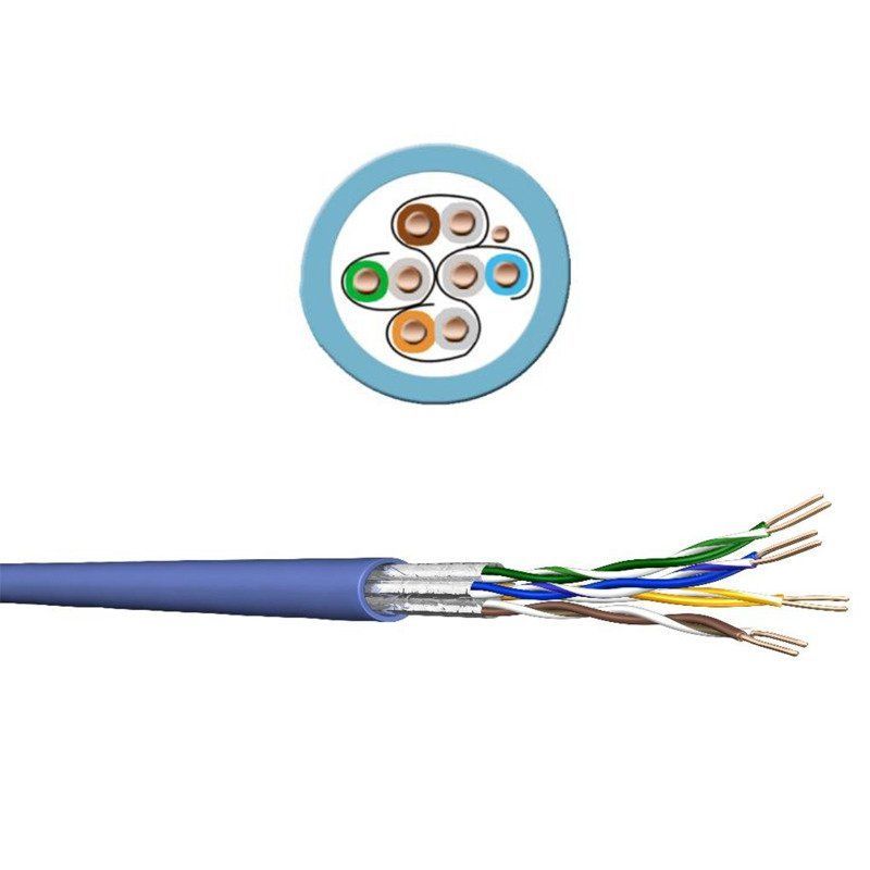 DRAKA Câble monobrin Cat6A U/FTP 4 paires LSHF UC500 305m