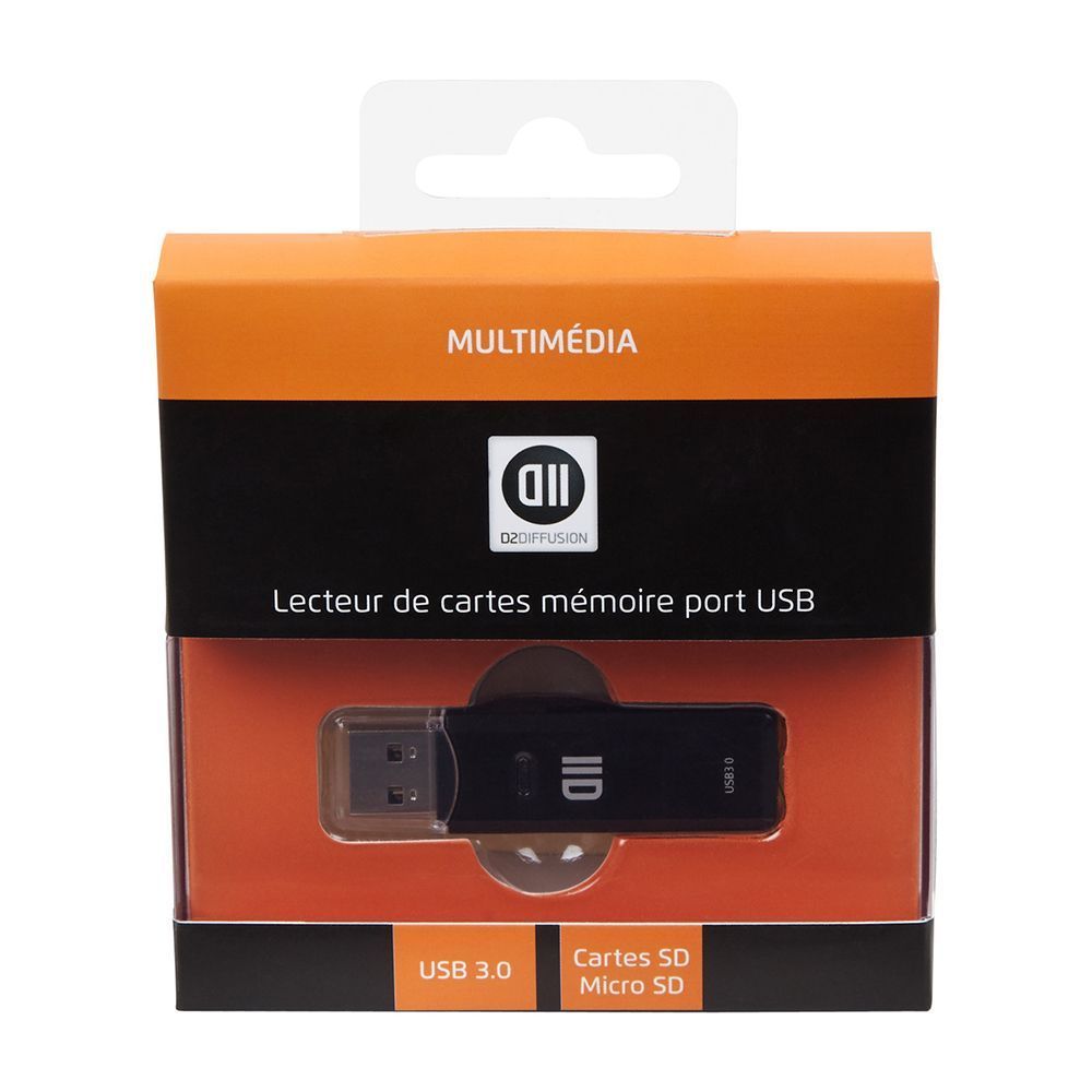 Lecteur de cartes SD & micro SD USB 3.0