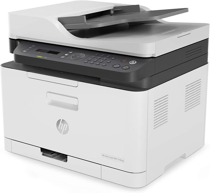 HP Color Laser MFP 179fnw Imprimante multifonction Laser couleur (Photocopie, Scan, Fax, Impression, A4, Recto/Verso manuel, WiFi, Chargeur automatique de documents) HP Color Laser MFP 179fnw Imprimante multifonction Laser couleur (Photocopie, Scan, Fax, Impression, A4, Recto/Verso manuel, WiFi, Chargeur automatique de documents)
