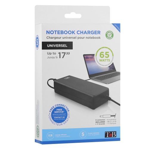 Chargeur universel 65W pour notebook Chargeur universel 65W pour notebook