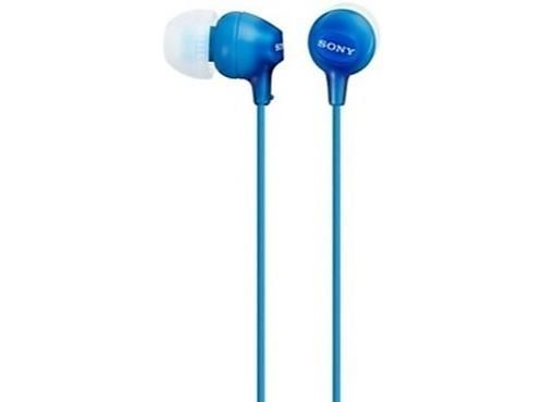 Ecouteurs Sony MDR EX15 bleu