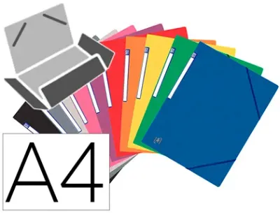 Chemise elba top file carte pelliculee extra forte pefc a4 3 rabats elas etiquette aspect marbre coloris assortis.