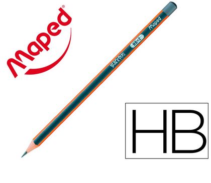 Crayon graphite maped black peps hb triangulaire