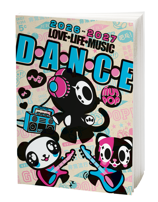 Agenda Dance- 1 jour par page - 12,5 x 17,5 cm - Oberthur