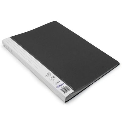 Protège Doc A4 120 Vues 60 Poch Polypro Premium Identifiable - Noir Protège Doc A4 120 Vues 60 Poch Polypro Premium Identifiable - Noir