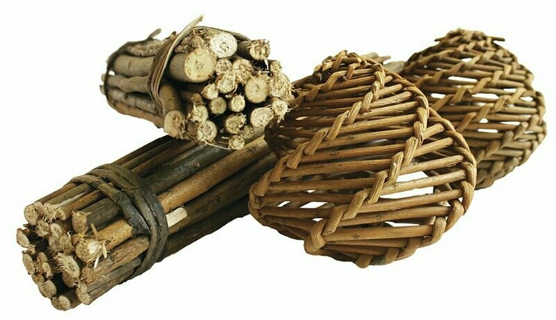 Nature First Willow Value Pack - 2 Sticks / 2 Small Balls