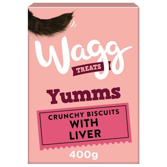 Wagg Yumms Dog Biscuits With Liver