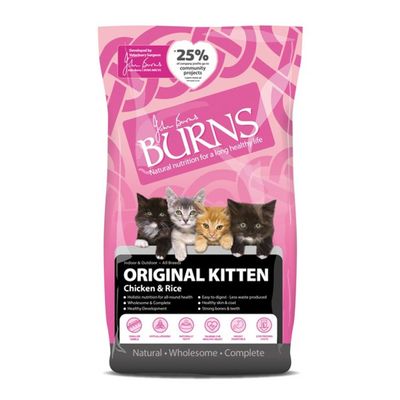 Burns Kitten Chicken and Rice