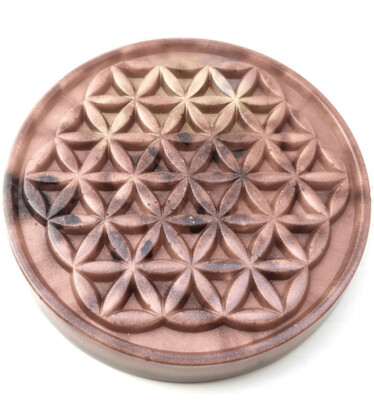 Copper Flower of LIfe Charging Plate.