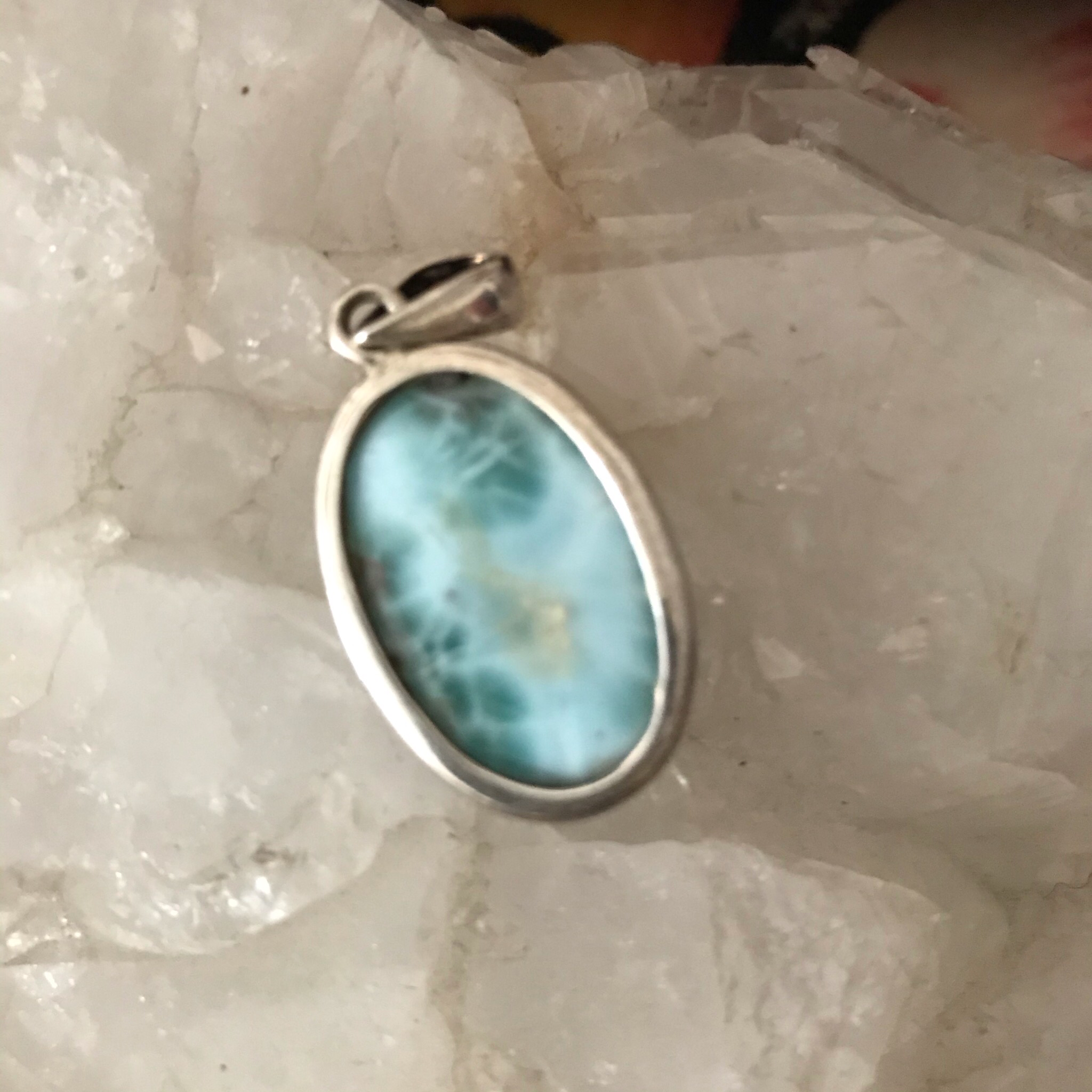 Larimar Pendant 3