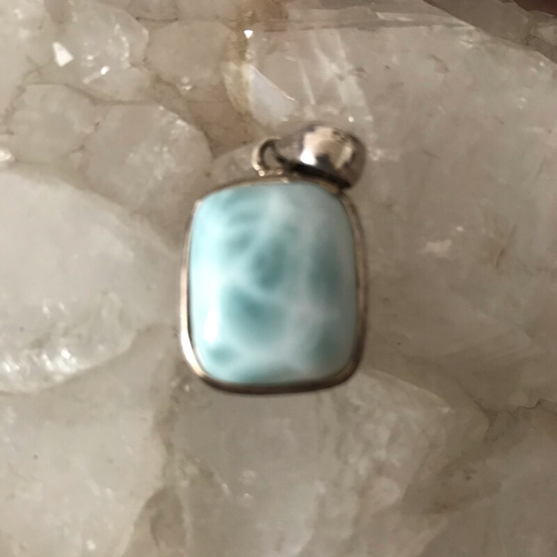 Larimar Pendant 2