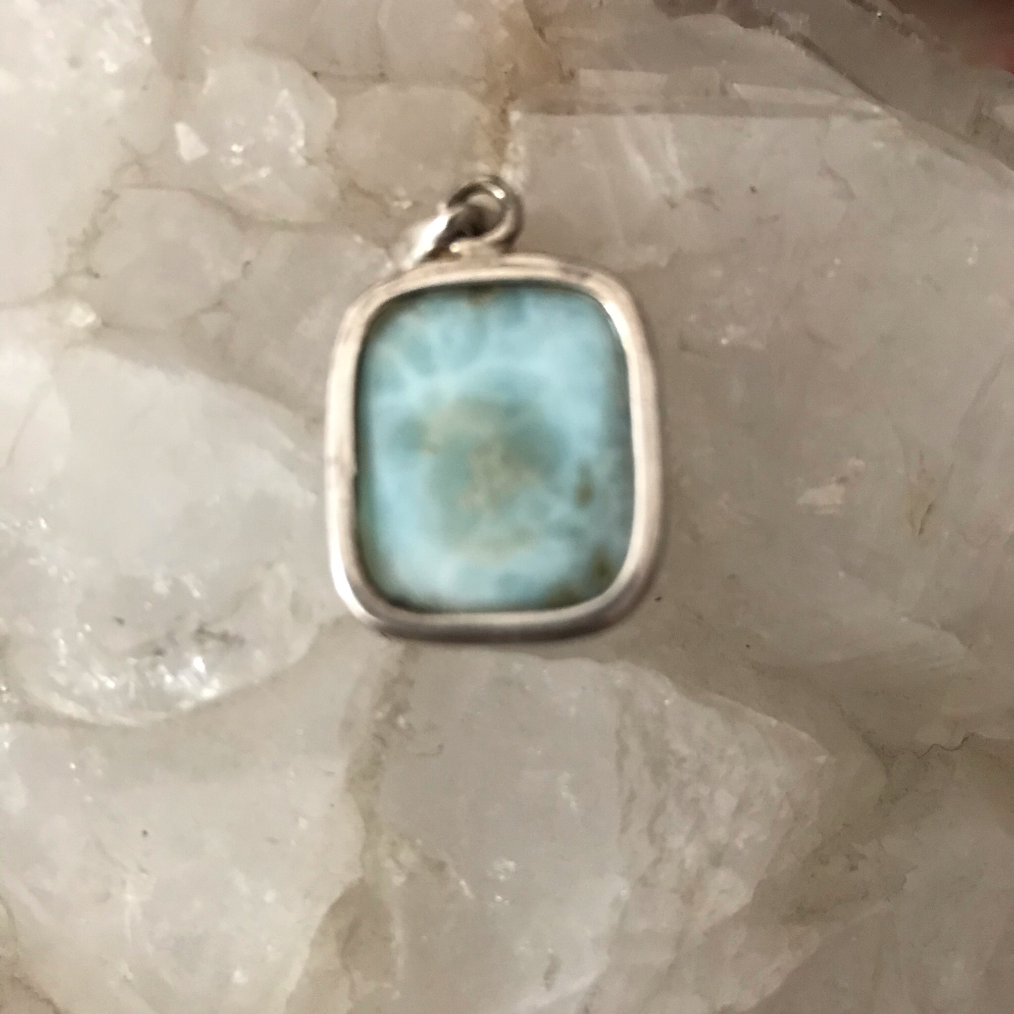 Larimar Pendant 2