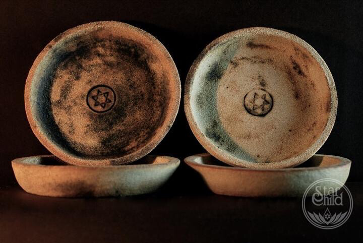 Round Smudge Dish