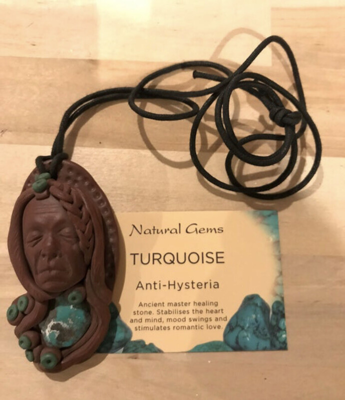 Shaman Turquoise Pendant