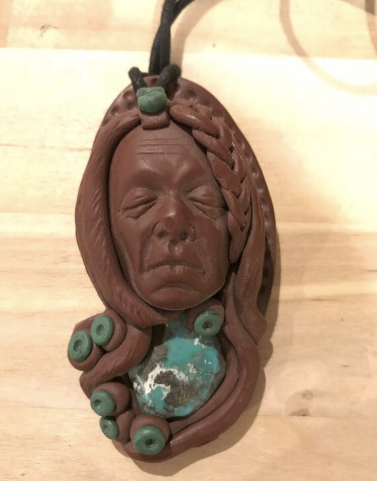 Shaman Turquoise Pendant