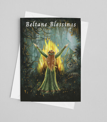 Beltane Greetings Card