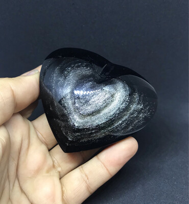 Golden Sheen Obsidian Heart 2