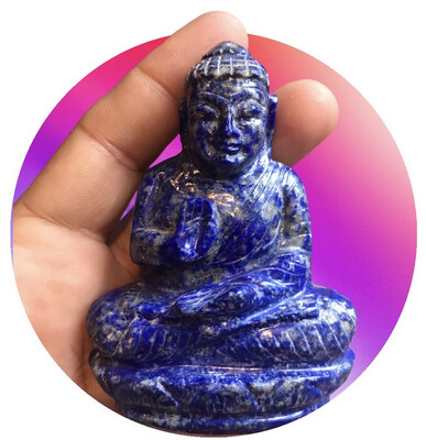 Lapis Lazuli Buddha