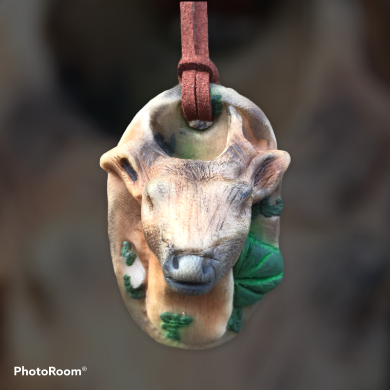 Deer Totem Pendant (Quartz).