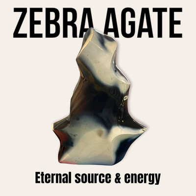 Zebra Agate Flame