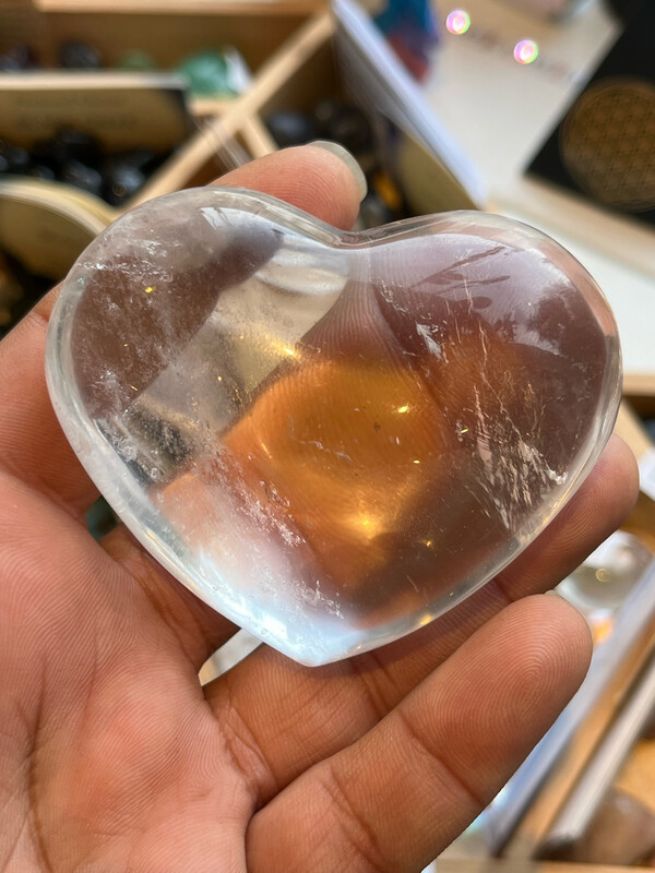 Quartz Puff Heart
