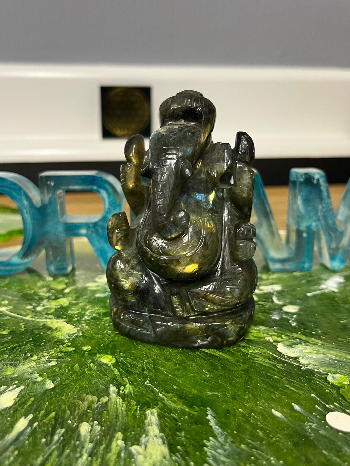 Labradorite Lord Ganesh 2