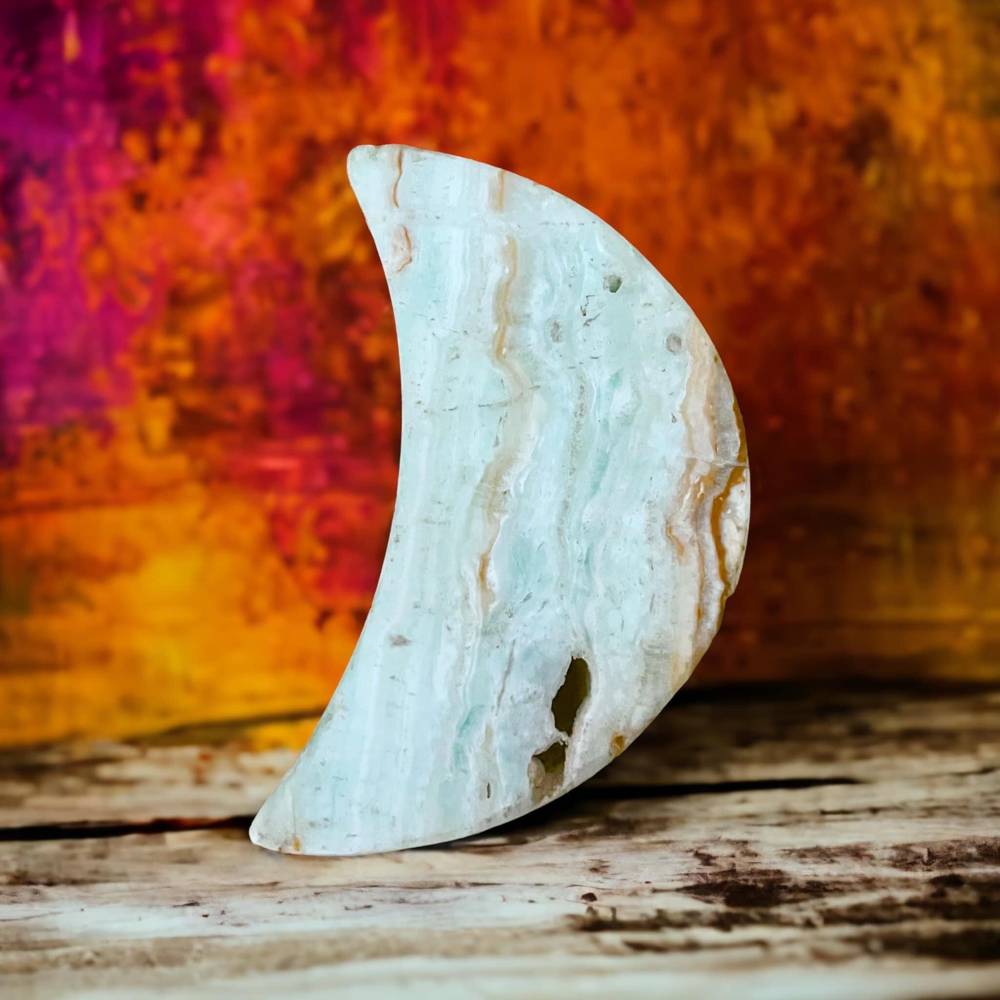 Caribbean Calcite Moon