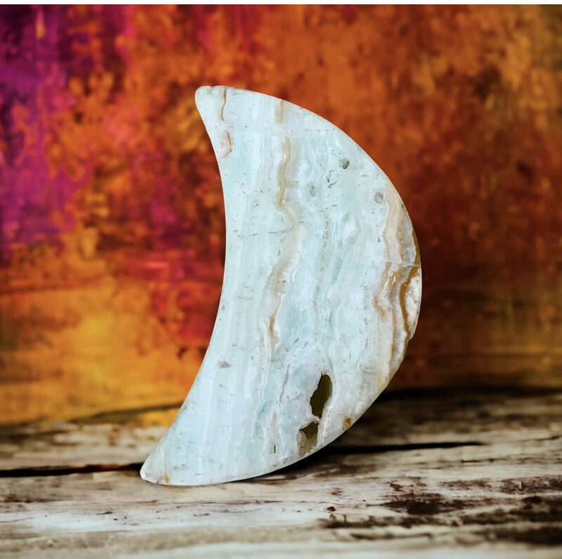 Caribbean Calcite Moon