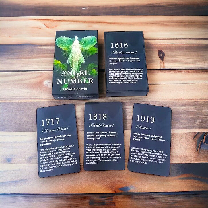 Angel Number Oracle Cards