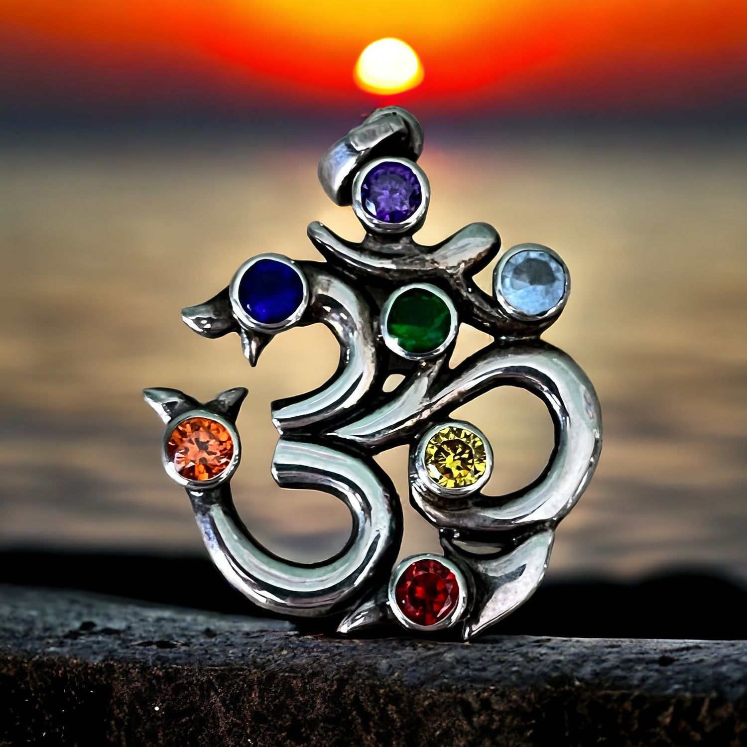 Chakra Aum Pendant