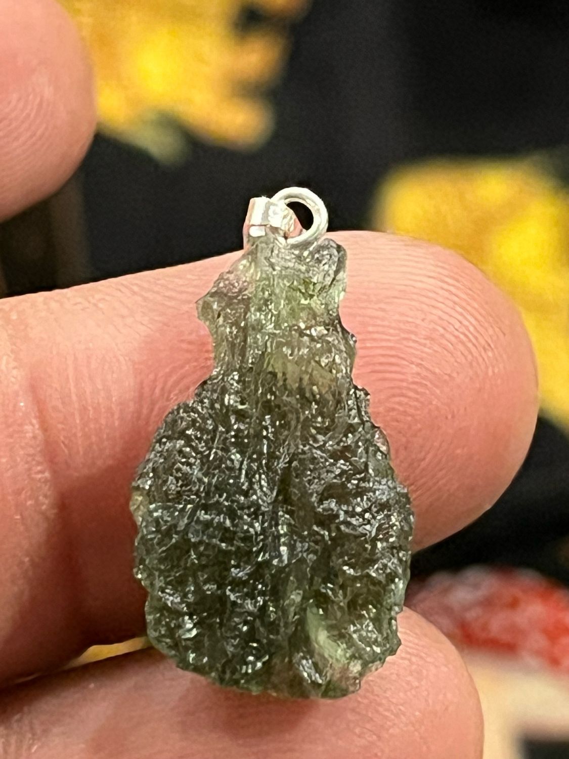 Moldavite Pendant 1