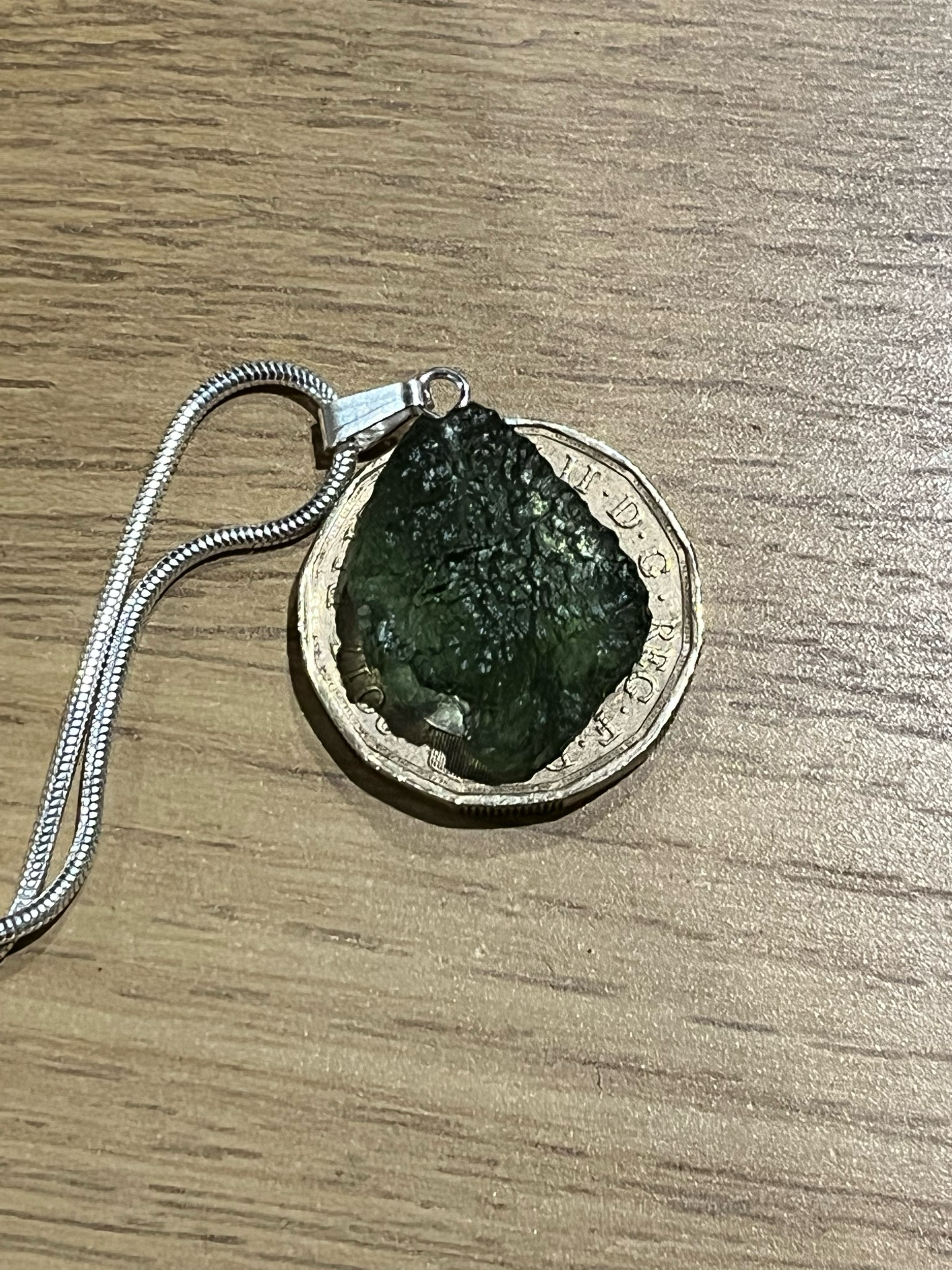 Moldavite Pendant 3