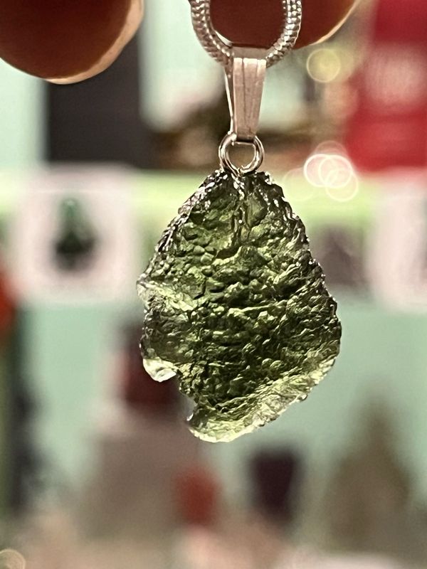 Moldavite Pendant 3
