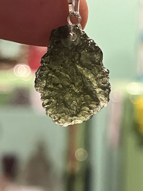 Moldavite Pendant 4