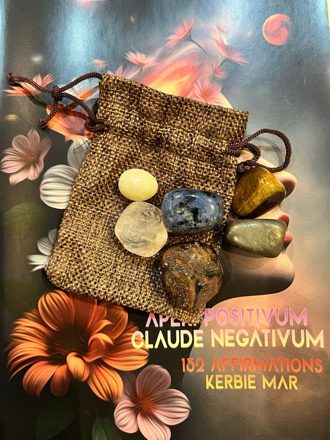 Manifesting Book & Crystals